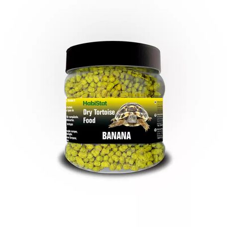 HabiStat Tortoise Food - banana | szárazföldi teknős táp - 200 g