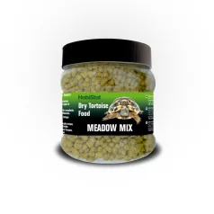   HabiStat | Tortoise Food Meadow Mix | Növényi alapú teknőstáp szárazföldi teknősök számára - 200 g