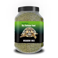   HabiStat | Tortoise Food Meadow Mix | Növényi alapú teknőstáp szárazföldi teknősök számára - 800 g