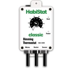   HabiStat | Dimming Thermostat White | Analóg hőszabályzó hüllő terráriumokhoz - 600W