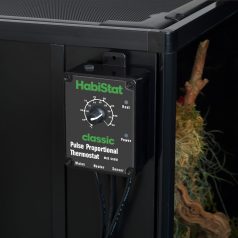   HabiStat | Pulse Thermostat Black | Analóg hőszabályzó hüllő terráriumokhoz - 600W