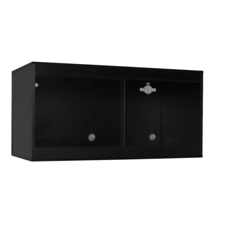 HabiStat | Vivarium Black | Stabil terráriumbútor fekete színben- 122x61x61 cm 