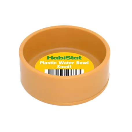 Habistat | Round Plastic Water Bowl Small | Kerek műanyag itatótál hüllők és kétéltűek számára -  7x7x2,5 cm