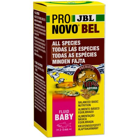 JBL | ProNovo | Bel Baby Fluid | Tojásrakó akváriumi halak fiatal halai számára - 50 ml