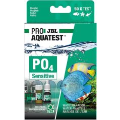   JBL ProAquaTest PO4 Phosphat Sensitiv | Gyorsteszt édesvízi/tengervizes akváriumok és tavak foszfáttartalmának meghatározására