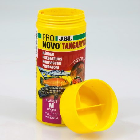 JBL | ProNovo | Tanganyika | Lemezes díszhaltáp | Sügér félék számára - 5,5L/950g