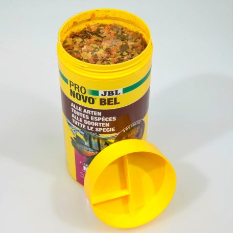 JBL | ProNovo | Bel | Flakes M | Lemezes díszhaltáp | Akváriumi halak számára - 135 g/750 ml