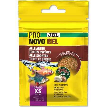 JBL | ProNovo |  Bel | Grano XS | Granulátum táplálék  - 20 ml/18 g