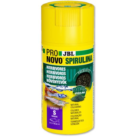 JBL | ProNovo | Spirulina | Grano S | CLICK | Granulátum táplálék  - 100 ml