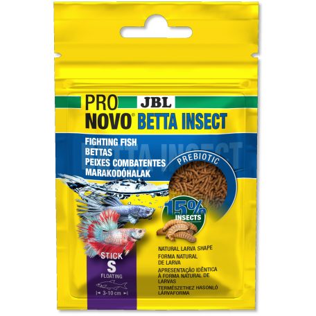 JBL | ProNovo | Betta Insect | Stick S | Betták számára - 20 ml