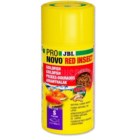 JBL | ProNovo | Red Insect | Stick S | Aranyhalak számára - 100 ml/38 g