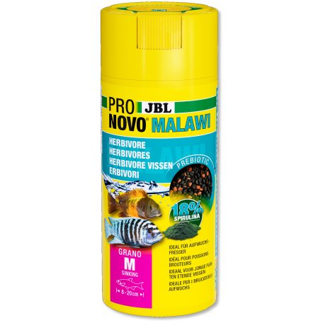 JBL - ProNovo - Malawi - Grano M - Granulátum táplálék  - 250ml/125g