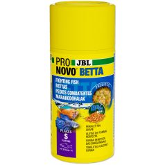   JBL | ProNovo | Betta | Flakes S | Lemezes díszhaltáp | Betták számára - 100 ml