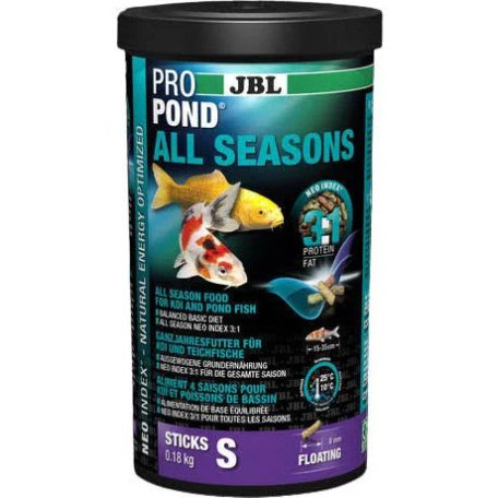 JBL ProPond All Seasons Small | Granulált eledel tavi haklaknak - 1l