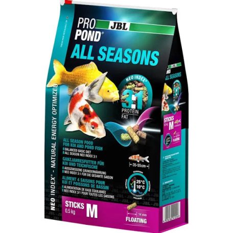 JBL ProPond All Seasons M | Eledel tavi halaknak - 3 L