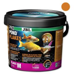   JBL ProPond Flakes M | Prémium lemezes eledel kerti tavi halak részére (M-es méret) – 0,72 kg / 5,5 l
