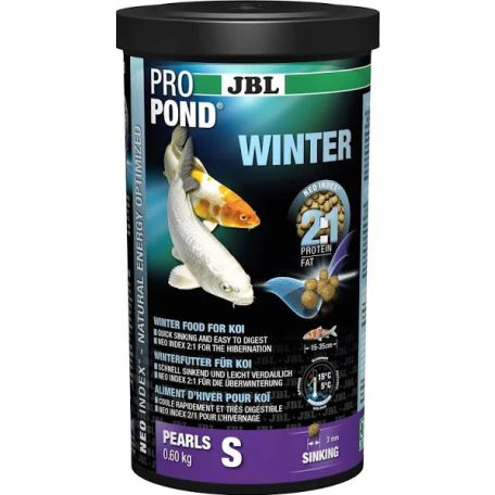 JBL ProPond Winter S | Granulált főtáplálék tavi halaknak - 1 L