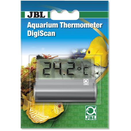 JBL Aquarium Thermometer DigiScan | Akváriumi hőmérő - 6,5 cm x 5,0 cm