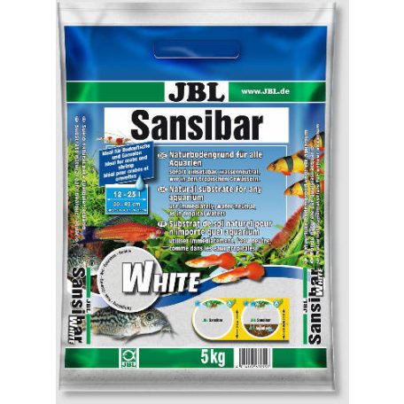 JBL Sansibar | Akvárium aljzat, fehér - 5 Kg