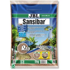   JBL Sansibar Red | Talaj (piros színű, finomszemcsés) édes- és sósvízi akváriumokhoz - 5 Kg