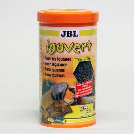 JBL Iguvert | Teljesértékű, granulált eleség leguánok és más növényevő gyíkok részére - 1 L