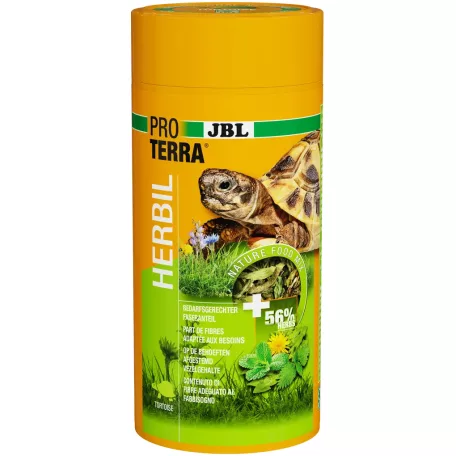 JBL ProTerra Herbil | Gyógynövényes kiegészítő eleség teknősök részére – 1000 ml (95 g)