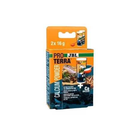 JBL ProTerra Calcium Powder | Kalcium kiegészítő hüllők részére – 2 x 25 ml (32 g)