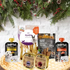  Karácsonyi Ajándékcsomag Kutyáknak | Holiday Health & Taste Box