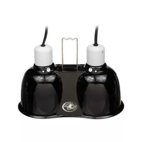 Zoo Med Mini Deep Dome | Mini dupla lámpatest - 2x100 W