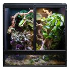 Zoomed ReptiBreeze Double Door | Fémhálós terrárium hüllők számára – 91×46×91 cm
