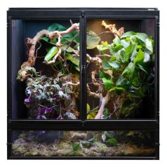  Zoomed ReptiBreeze Double Door | Fémhálós terrárium hüllők számára – 91×46×91 cm