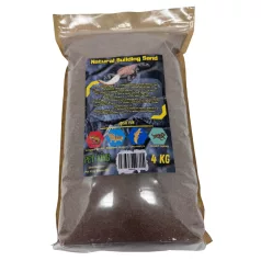 Pet King - Építő, formázható homok (building sand) vörös - 4 kg