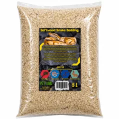  Pet King | Snake Bedding – Puhafa alom | Professzionális higiéniai aljzat kígyóknak – 5 L