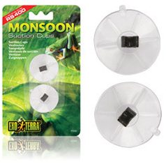   Exo Terra Monsoon Suction Cups | Monsoon alkatrész - szívókorongok