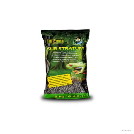 Exo Terra Bioactive Volcanic Substrate | Prémium Bioaktív Talaj terráriumba - 2kg