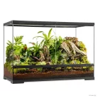 Exo-Terra Pro Natural Terrarium | Prémium üvegterrárion hüllők és kétéltűek számára – 90x45x60 cm 