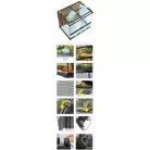 Exo terra Natural Advancer Terrarium | Dekoratív kivitelű üvegterrárium - közepes - 60x45x30cm