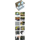 Exo terra Natural Advancer Terrarium | Dekoratív kivitelű üvegterrárium - közepes - 60x45x30cm