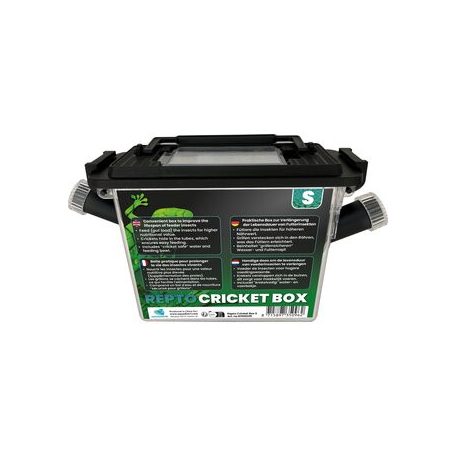 REPTO | CRICKET BOX | Rovar tartó doboz S - 21x9x15 cm