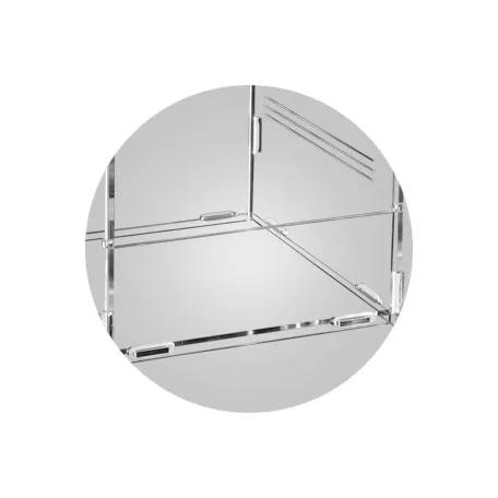 Repto Terra Clear | Áttetsző akril terrárium - 11.5 x 10 x 16.5 cm