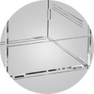 Repto Terra Clear | Áttetsző akril terrárium - 30 x 20 x 15.5 cm