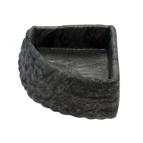 REPTO | DECO CORNER DISH GREY | Saroktál, szürke - L