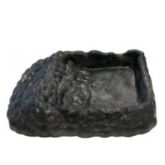   REPTO | DECO TORTOISE DISH GREY | Teknősbéka etető- és itatótál -  XL