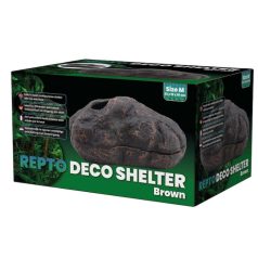 REPTO | DECO SHELTER BROWN | Bújó, barna - M