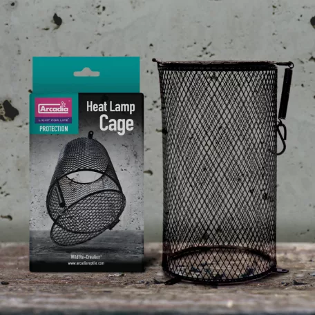 Arcadia | Heat Lamp Cage | Biztonsági fémhalós búra halogén és-melegítő izzókhoz