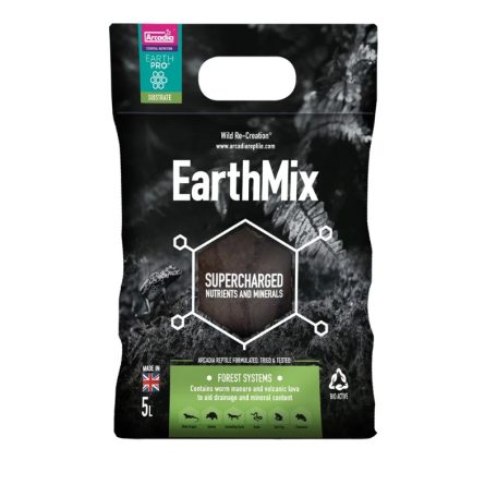 Arcadia | EarthMix | Bioaktív terráriumtalaj sivatagi hüllők számára – 5 liter