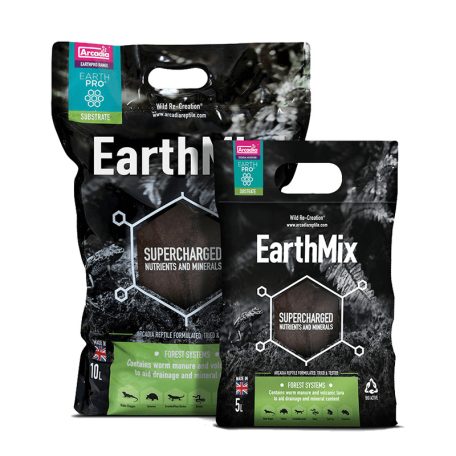 Arcadia | EarthMix | Bioaktív terráriumtalaj sivatagi hüllők számára – 5 liter