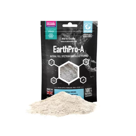 Arcadia | EarthPro A | Vedléssegítő komplex B-vitamin hüllők számára – 100 g
