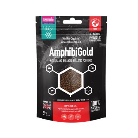 ARCADIA | EARTH PRO AMPHIBI GOLD | Kétéltűtáp - 80 g