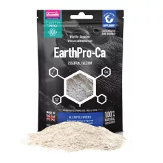   Arcadia | EarthPro CA | Természetes kalciumban gazdag ásványi por rovarevők és növényevő hüllők számára – 100 g